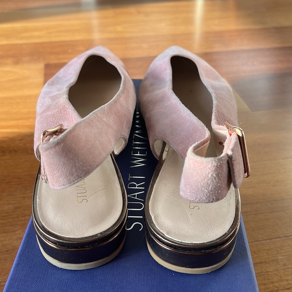 Stuart Weitzman Flats | Size 10 | Candy Pink Suede - Picture 5 of 6